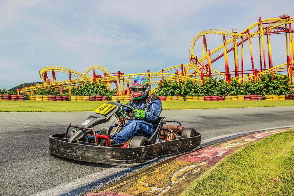 Pista de Kart em São Paulo - É no parque SP Diversões